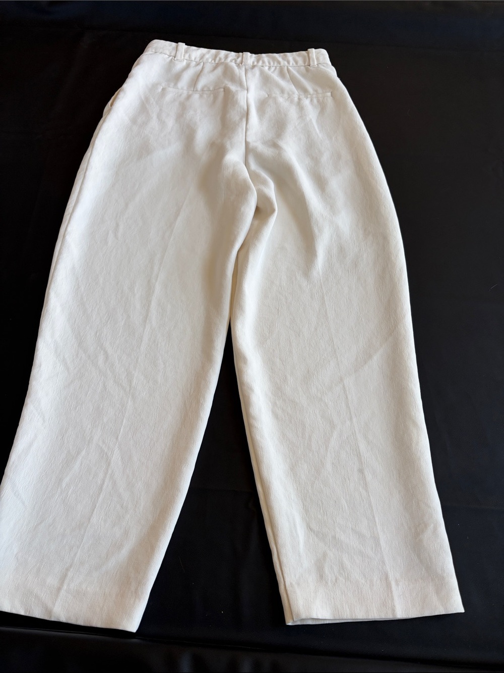 Aritzia Wilfred The Effortless Pant Cream Wide Leg Trousers 8 - Picture 7 of 12